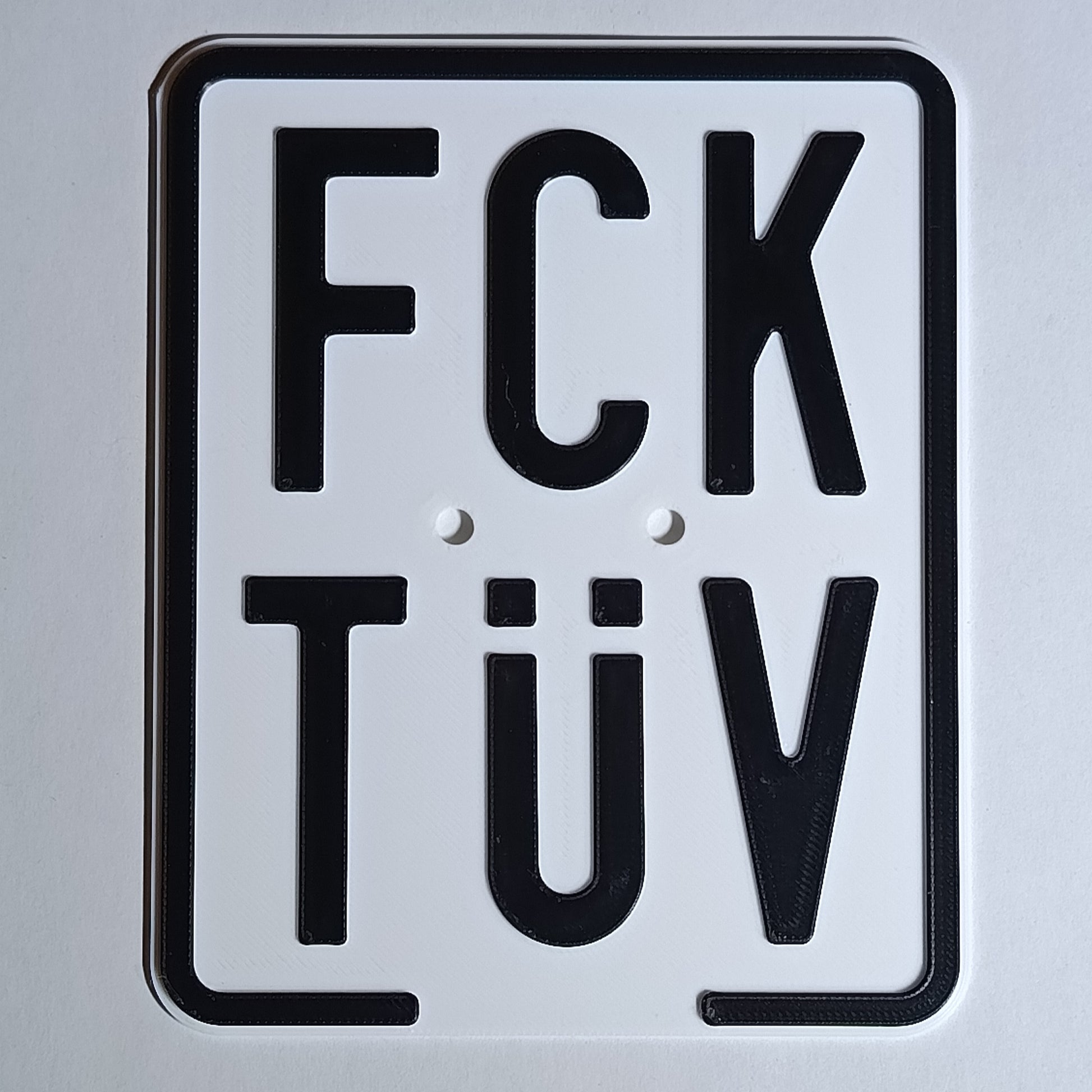 FCK TÜV Showkennzeichen 