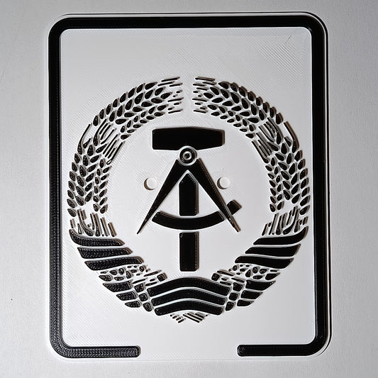 showkennzeichen DDR  Moped 